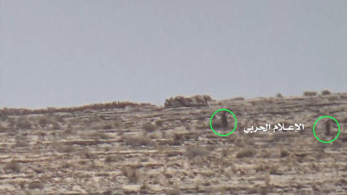 Houthi forces continue offensive in Yam Range, Nihm.   