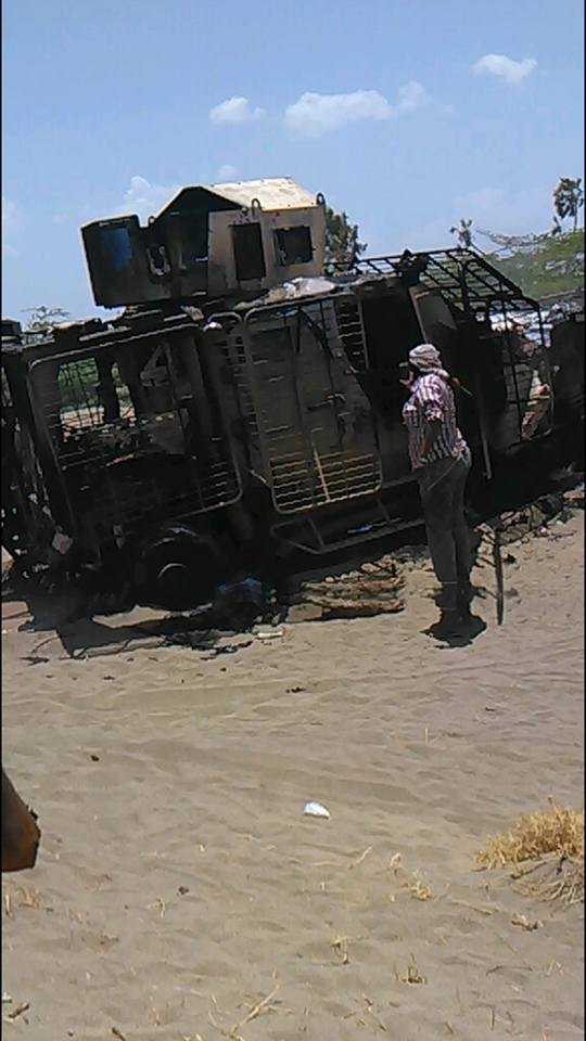 Zerstorter Sudlicher Widerstand Oshkosh M Atv In Der Nahe Von Hays Stadt Hodeida Al Hudaydah Governorate Nachrichten Des Konflikts Im Jemen Auf Einer Interaktiven Karte Yemen Liveuamp Com De