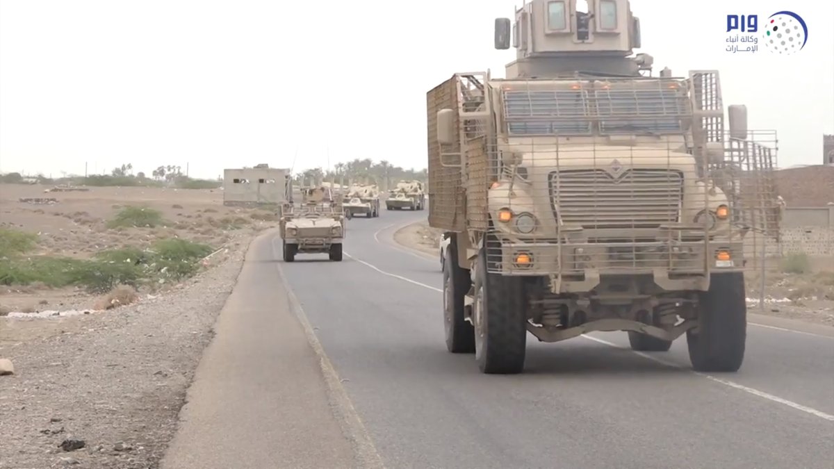 UAE army prepares for offensive towards Zabid town.   