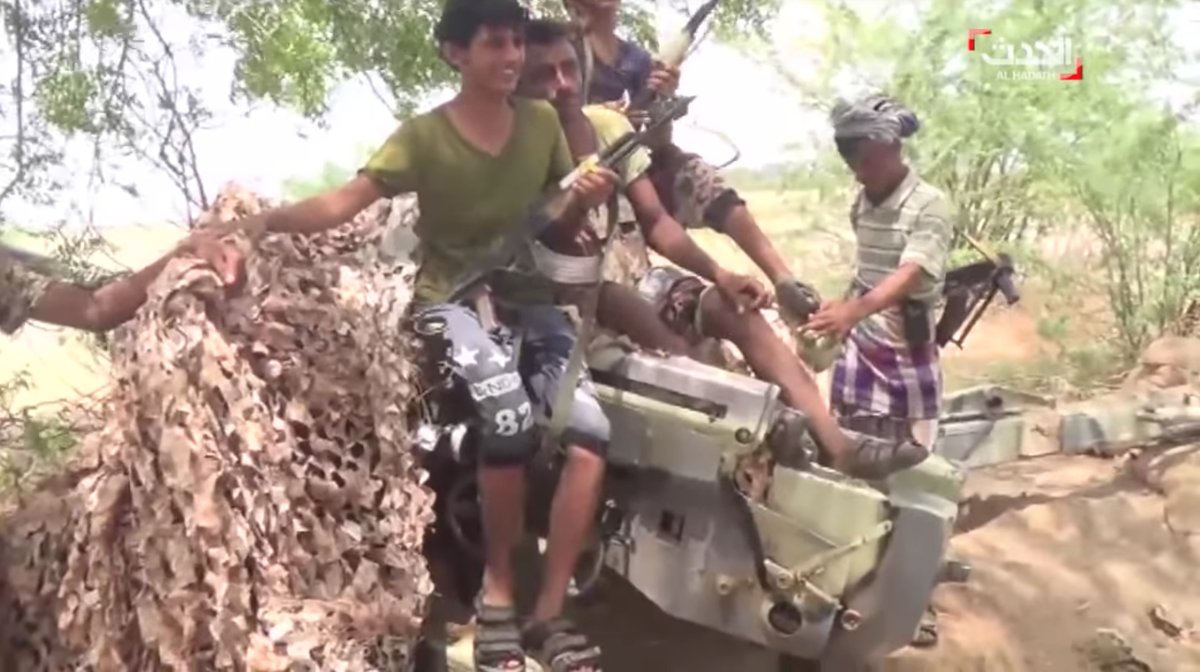 Some more artillery pieces captured near Hodeidah   