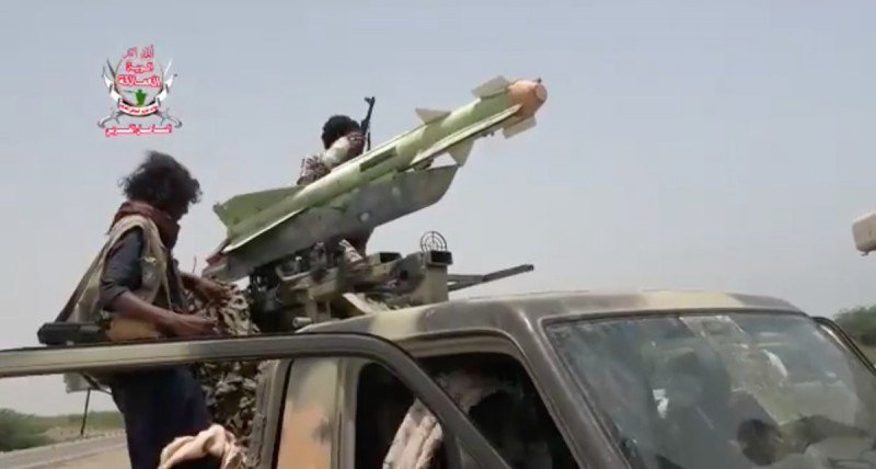 Houthis improved R-60 AA missile launcher   