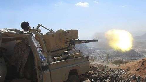 Violent battles between the National Army and the Houthis in Markha district, Shabwa