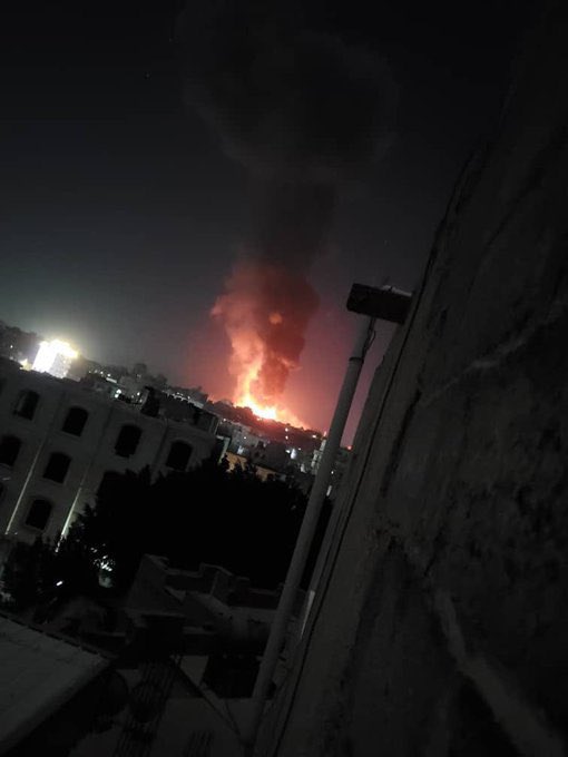 The American bombing targeted a number of sites in the capital, Sana'a, and Amran Governorate, with a number of raids, the most important of which are: Sana'a; Mount Attan; Jabal al-Nahdain-Ghartin; Maintenance camp; Khashm Al-Bakra Camp - Saraf - Ghartin; Television Ocean - Ghartin Imran; Mount Dhin-Ghartin