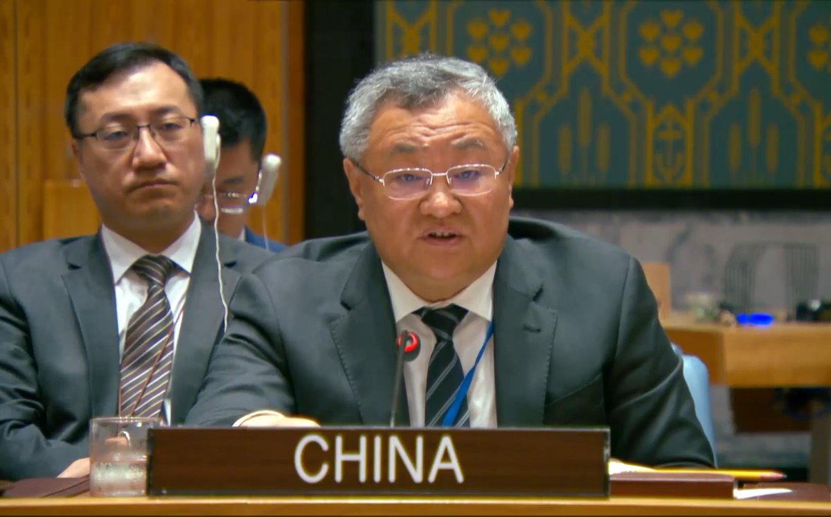 The Chinese envoy to the Security Council: Tensions in the Red Sea destabilize and must be stopped