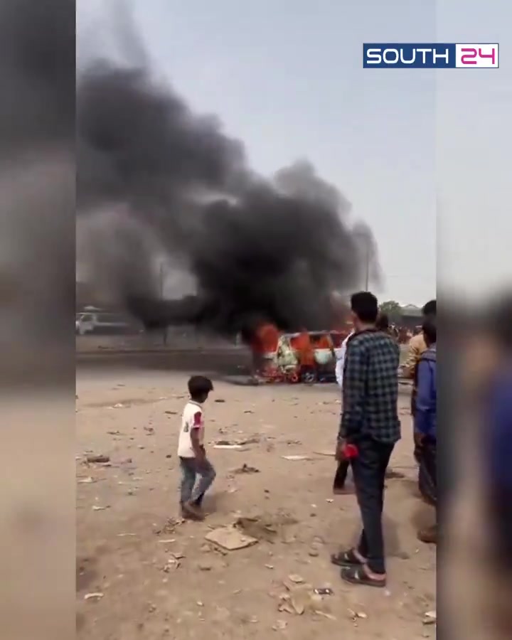 Security source: An explosion targeted a civilian vehicle in the Fayoush area in Lahj