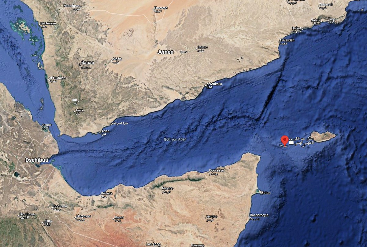 A  new airstrip has been spotted on strategic Abd al-Kuri Island Yemen