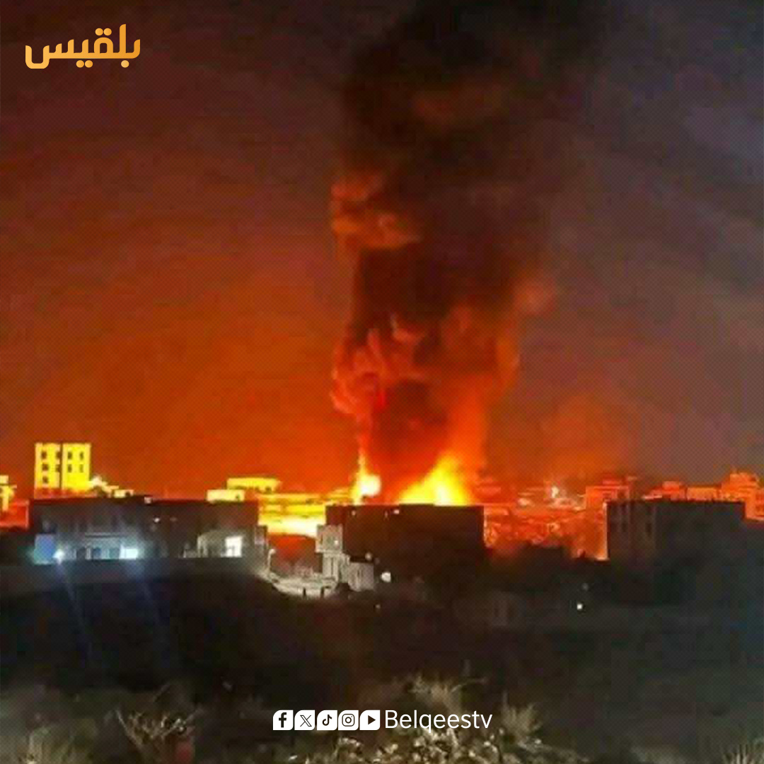 Photos of the government complex in Al-Hazm city in Al-Jawf after it was targeted by US airstrikes late Sunday evening.