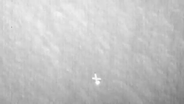 U.S. Fighter aircraft shoot down Iran-backed Houthi one-way-attack drones with AGR-20 FALCO Advanced Precision Kill Weapon System (APKWS) Laser Guided 2.75 Rockets