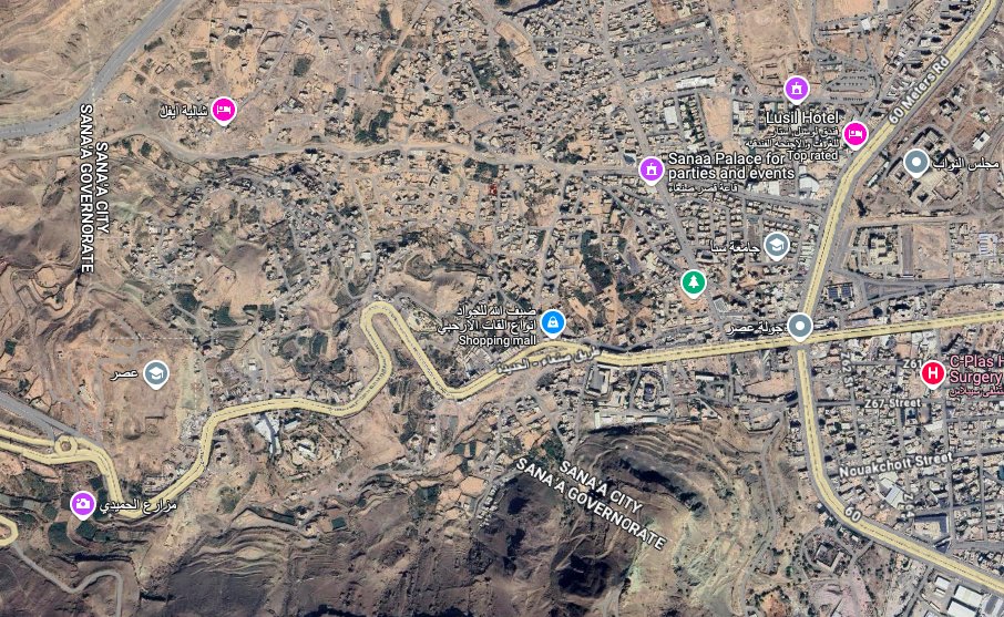 The 65th wave of U.S. airstrikes targeted several regions across northern Yemeni governorates. In Sana'a city, the strikes hit the Asr area in the Al-Wahda District, injuring three. In Sa’dah Governorate, three airstrikes struck the Kitaf District, while five others targeted areas surrounding the city of Sa’dah. In Sana’a Governorate, a separate strike was carried out on the Hamdan District. Meanwhile, in Al-Jawf Governorate, four airstrikes targeted the Khabb wa ash Sha'af District.