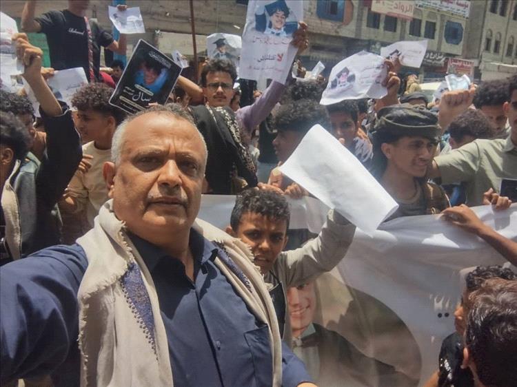 Taiz residents stage several protests demanding the arrest of the killers of child Marsal Eidrous