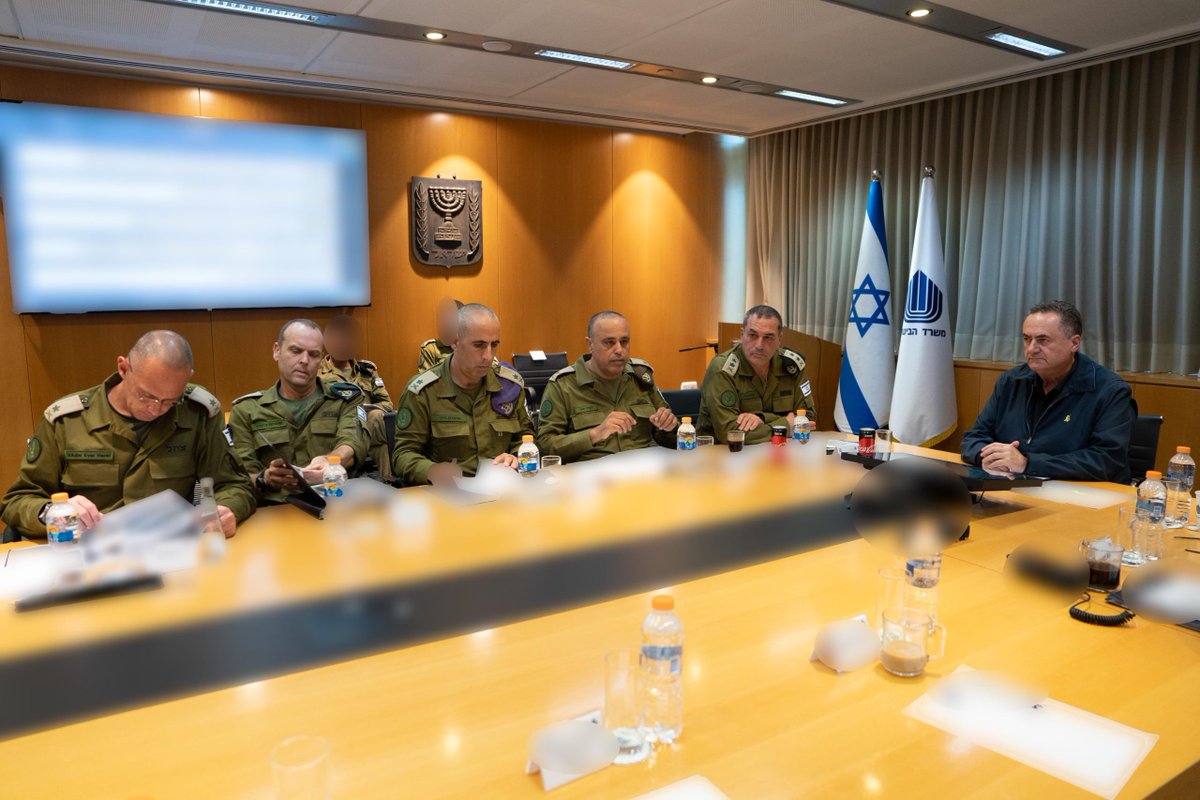 Defense Minister Israel Katz during a security assessment today says Israel is at the closest point to achieving the goals of the war. We have two open fronts left in Gaza and Yemen, and we must act to fully resolve them, Katz says, according to a statement from his office.