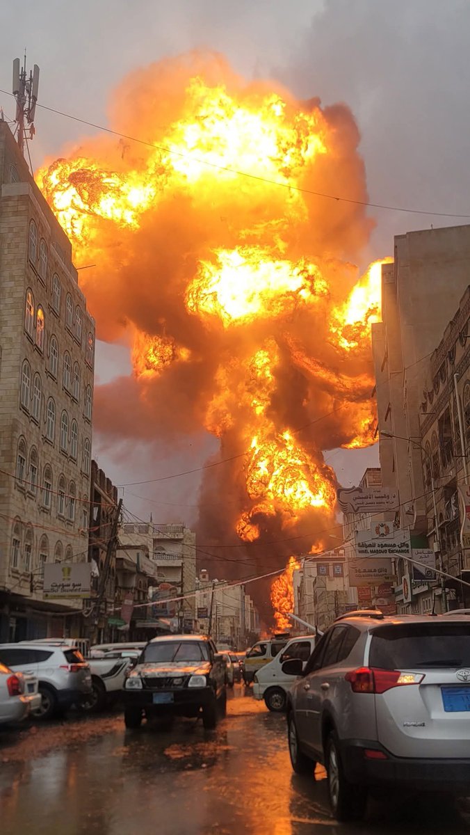 Additional footage circulating online purports to show one of the Israeli strikes in Sanaa