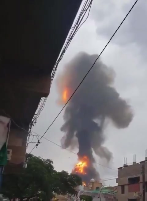 Additional footage circulating online purports to show one of the Israeli strikes in Sanaa