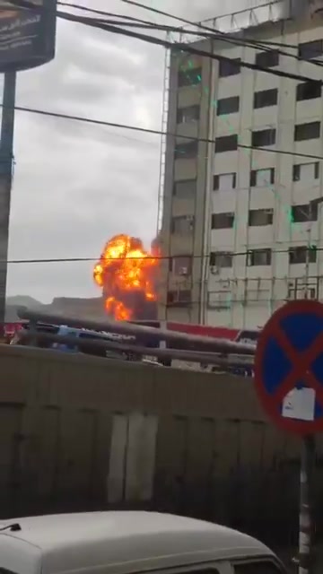 Video of violent Israeli raids on Sanaa