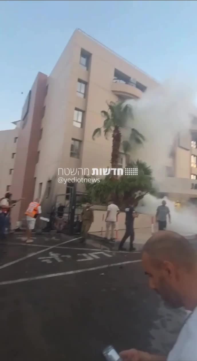 Report of a drone hitting a hotel in Eilat, no injuries known at this stage