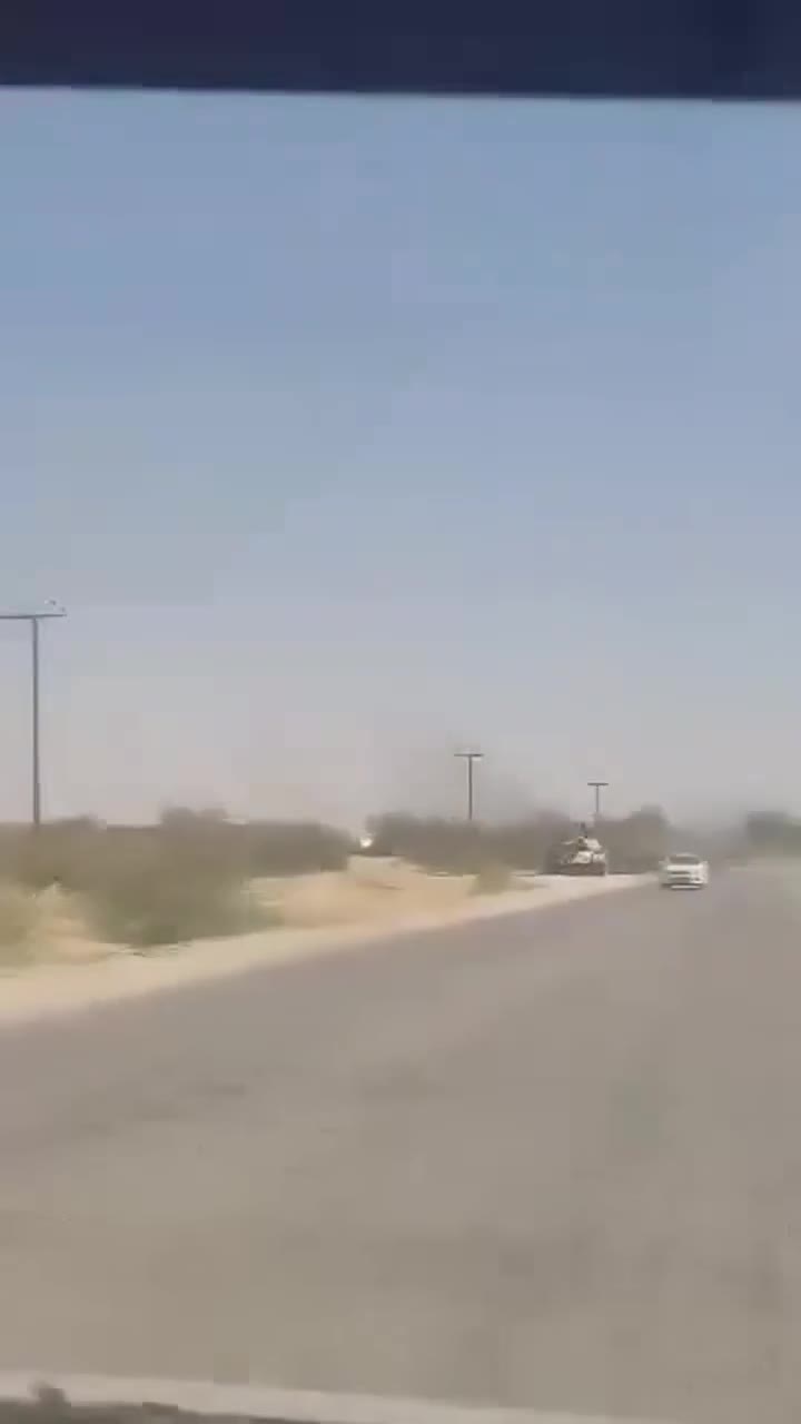 A tank belonging to the Southern Transitional Council (STC) forces is burning after a Saudi airstrike in al-Khash'ah. Reports indicate airstrikes targeting STC positions, including the 37th Armored Brigade camp in al-Khash'ah, and a mass exodus of STC fighters.