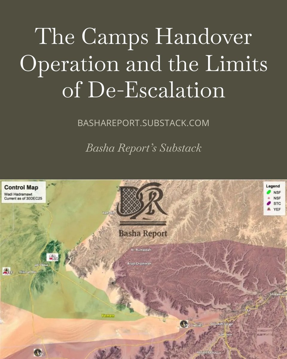 The motorcade of Abduldaim Al-Shuaibi, commander of the Barshid Brigade and an @STCSouthArabia loyalist, was struck by an airstrike. His whereabouts remain unknown. He had been commanding STC forces in Al Qatn, Hadramawt, Yemen