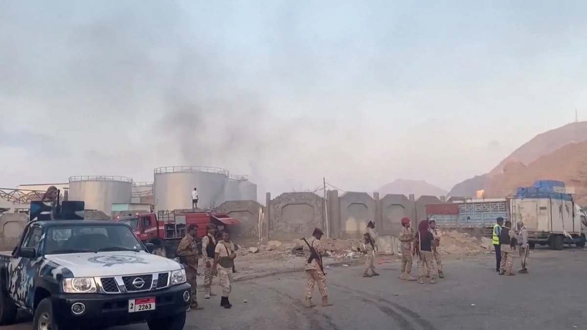 The Arab coalition launched airstrikes on the city of Al-Dhale' in Yemen, after the leader of the Southern Transitional Council, Aidarus al-Zubaidi, failed to attend the Riyadh talks.