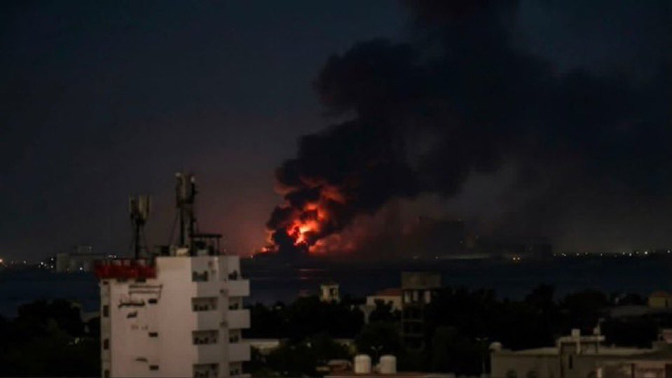 Several airstrikes target Yemen's Hodeidah port. Al-Mayadeen reports the strikes were carried out by Saudi forces