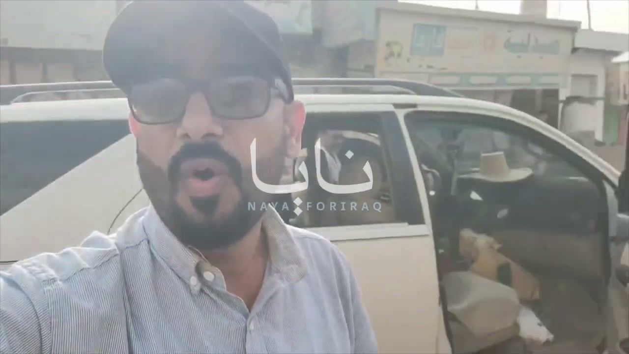 Houthis forces positioned in front of the Khawkhah police directorate.