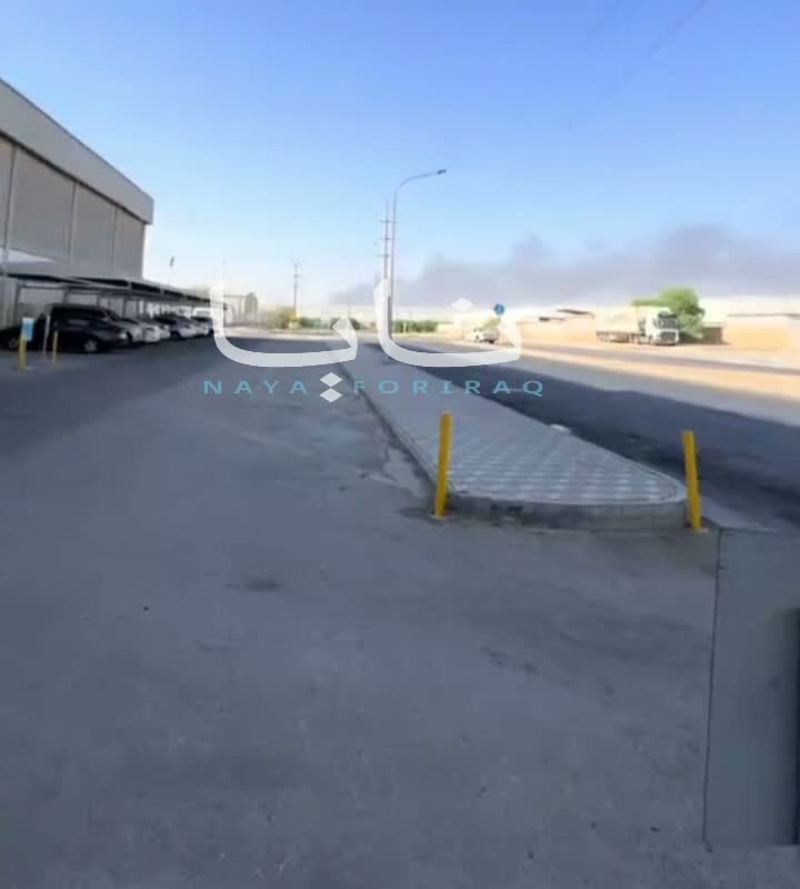 Documentation shows fire at another oil site in the Saudi capital, Riyadh, following heavy rocket fire by Houthi forces this morning.