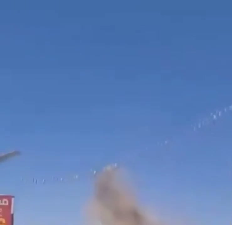 Airstrikes hit Houthi-controlled military base in Yarim area, Ibb Governorate, central Yemen