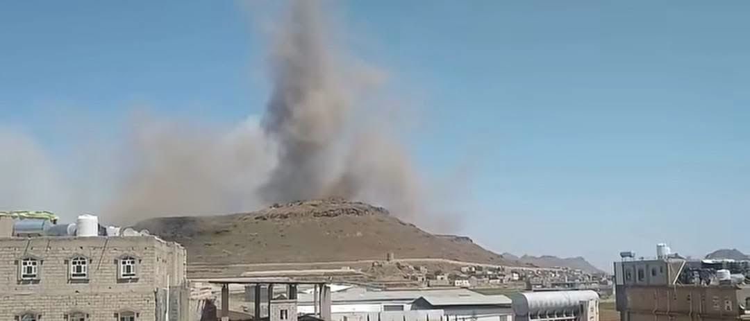 Warplanes are conducting sustained strikes on Houthi military sites in Al-Bayda Governorate and parts of neighbouring Abyan, in the first bombardment of its kind in years