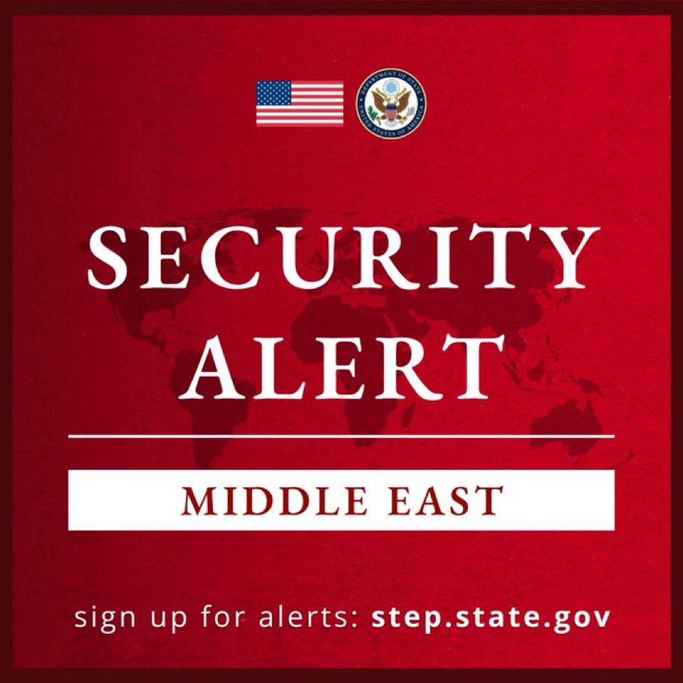 The U.S. State Department has issued an alert to Americans currently in the Middle East, urging them to exercise heightened vigilance due to the complex security environment. The State Department added: The hostilities have the potential to escalate rapidly